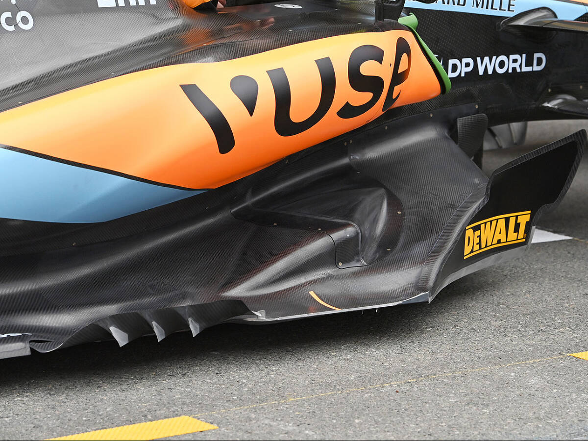 Foto zur News: Formel-1-Technik: Die Änderungen am Unterboden der Verfolger