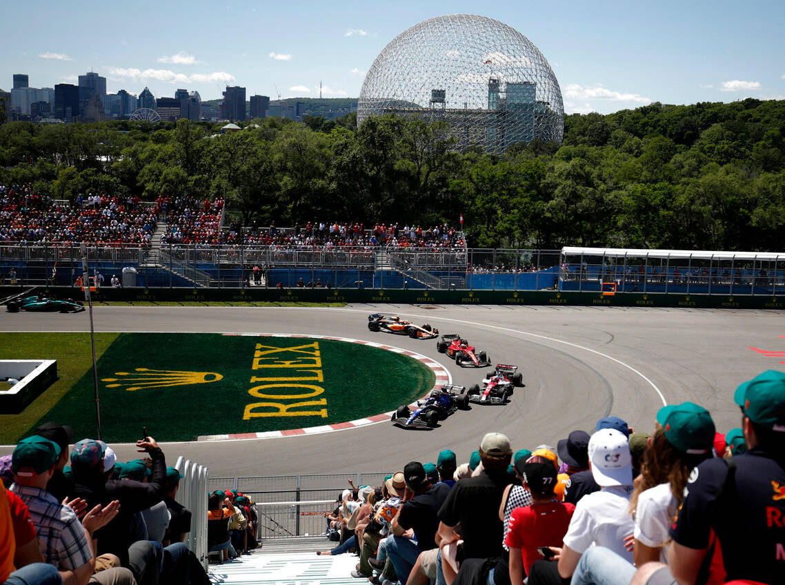 Foto zur News: Live im TV und Stream: Alle TV-Infos zum Formel-1-Rennen in Montreal 2024