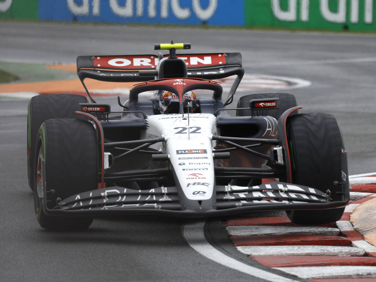 Foto zur News: Hülkenberg aufgehalten: Auch Yuki Tsunoda bekommt Startplatzstrafe