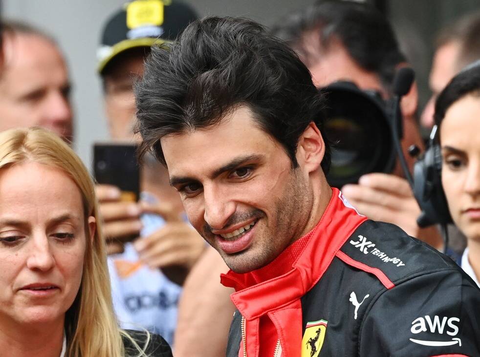 Foto zur News: Carlos Sainz: "Verrückte Runde" Grundlage für Top-3-Ergebnis im Sprint