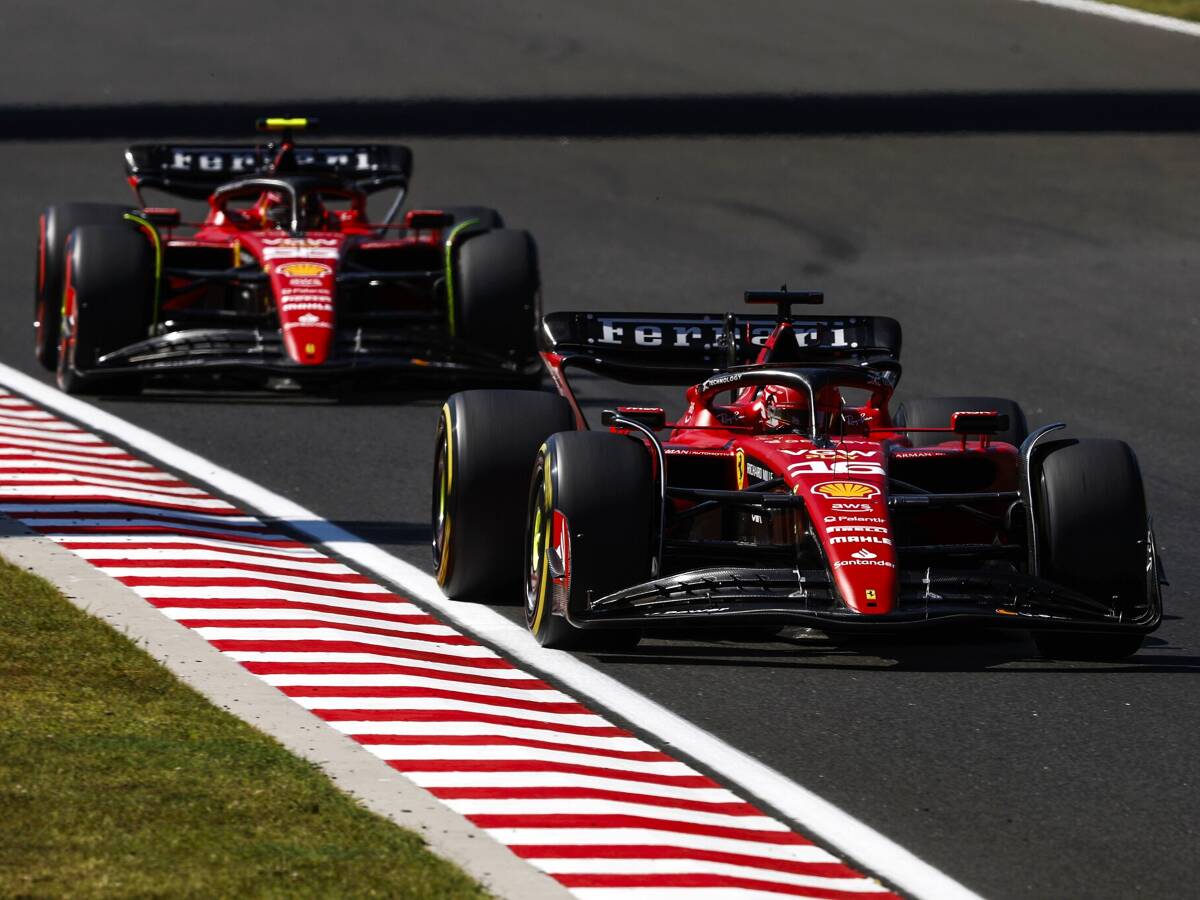 Foto zur News: Carlos Sainz: Ferrari SF-23 hat "unglückliche Charakteristiken"