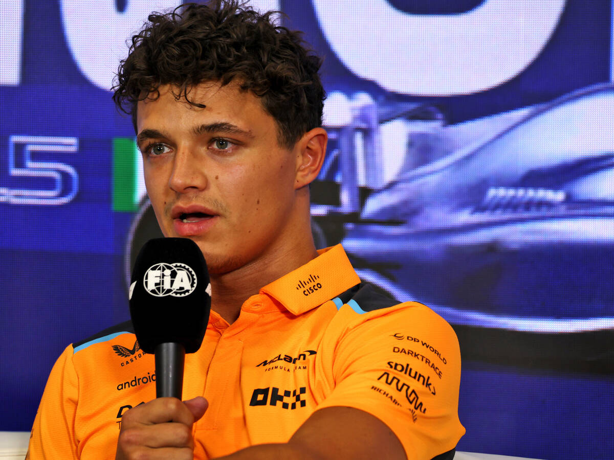 Foto zur News: Lando Norris: So erklärt er seinen Ausraster am McLaren-Funk