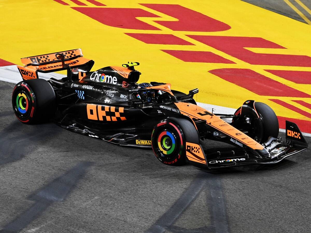 Foto zur News: "Alles getan, was es tun sollte": Norris mit McLaren-Update in Startreihe zwei