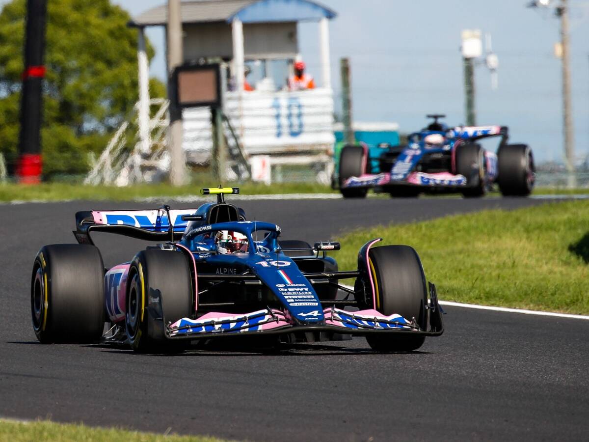 Foto zur News: Zoff bei Alpine: Gasly über Teamorder angefressen