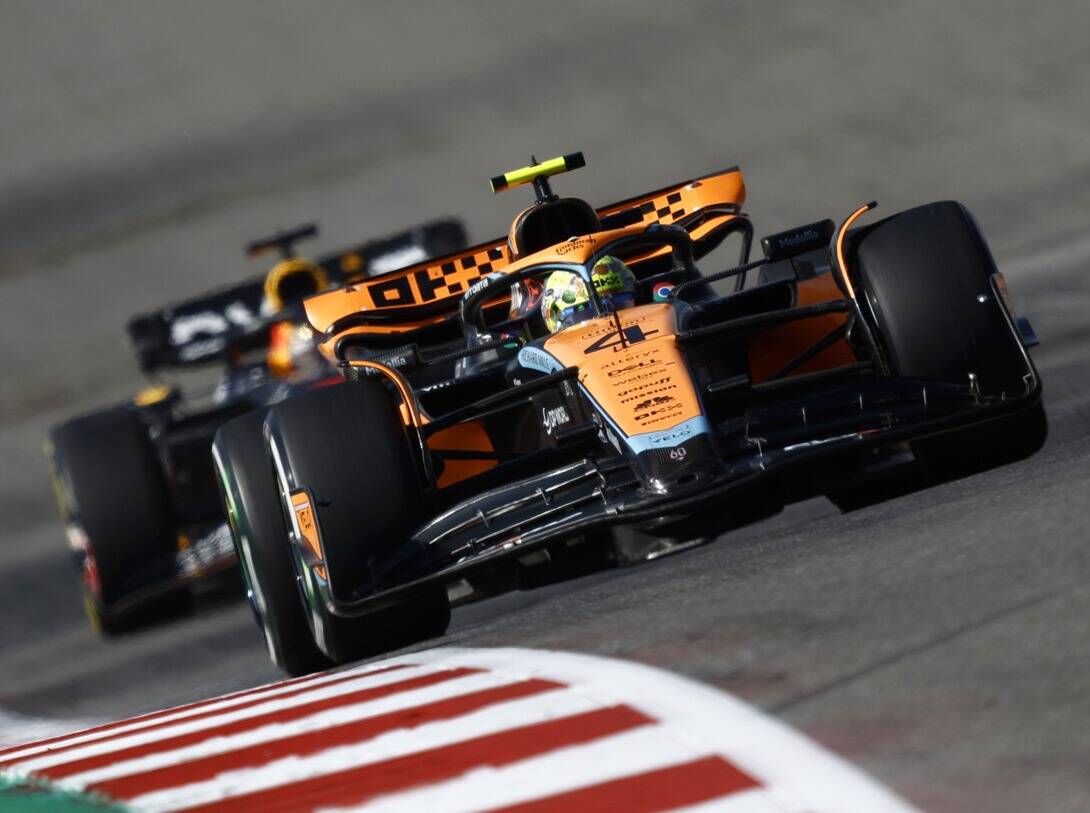 Foto zur News: Lando Norris: McLaren in Austin viel schlechter, als es das Ergebnis aussagt