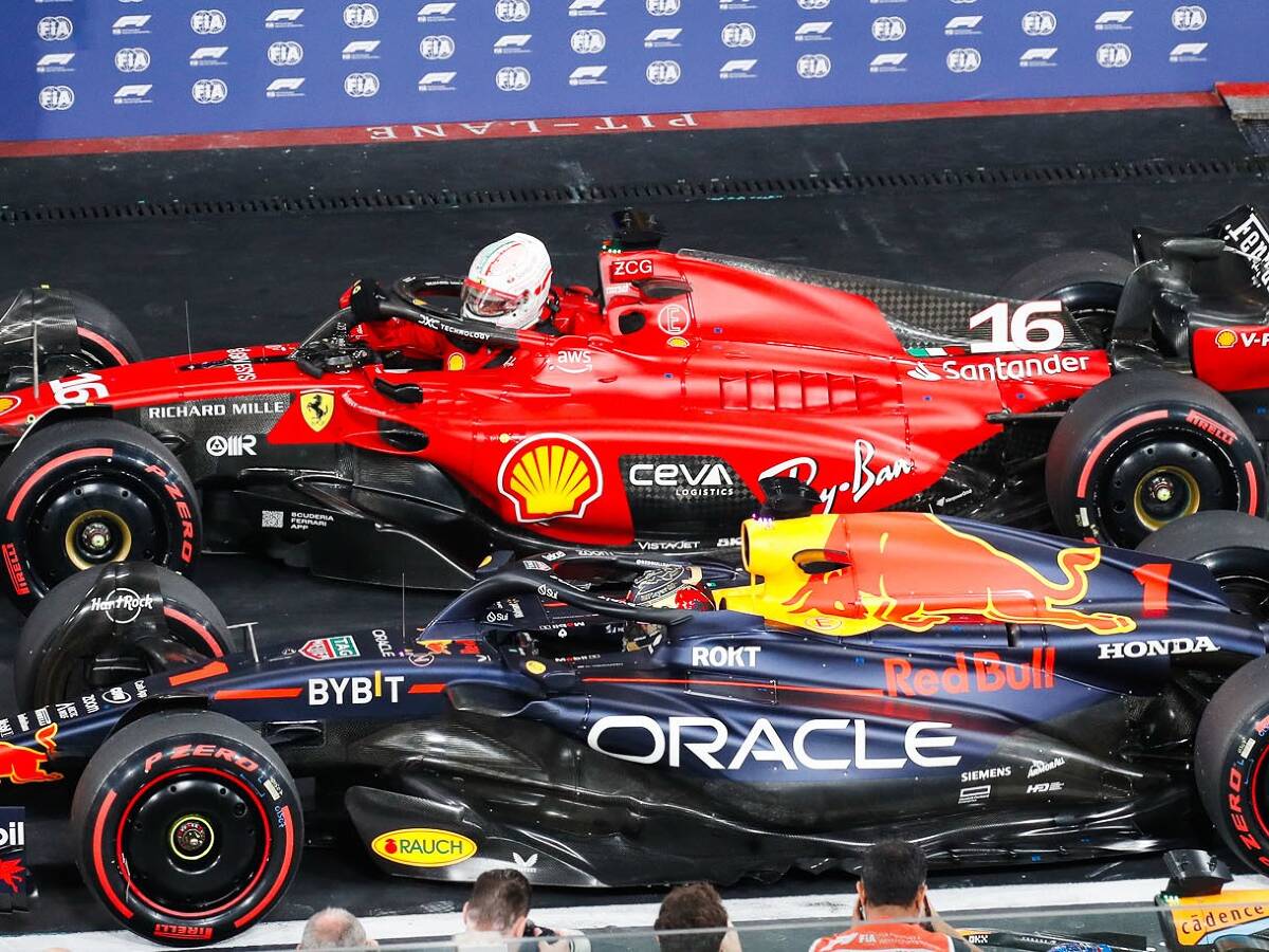 Foto zur News: Verstappen nicht zu knacken, aber: Wie gut hält Leclercs Ferrari?