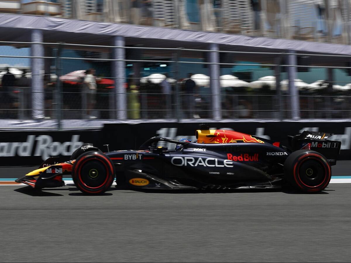 Nachrichtenfoto: Qualifying Miami: Verstappen auf Pole, Ricciardo enttäuschend