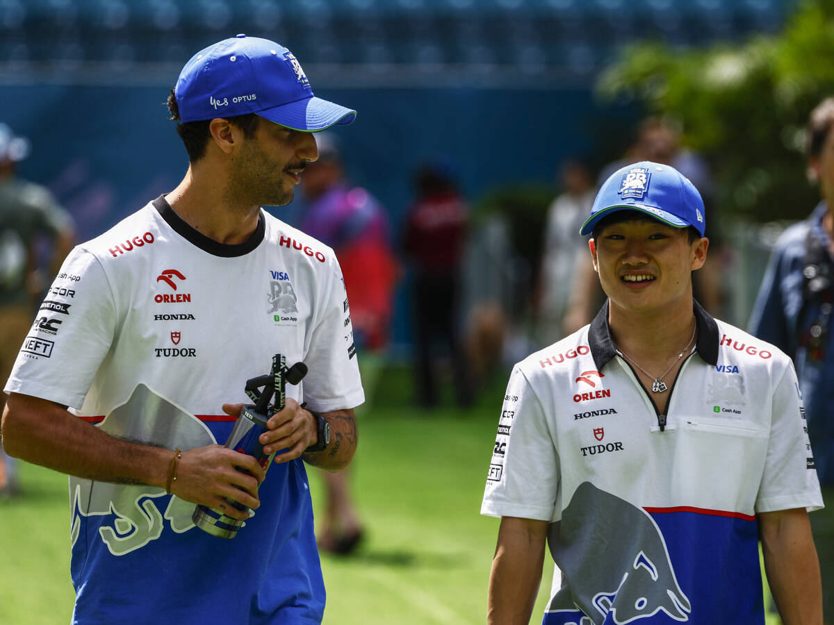 Foto zur News: Marko stellt klar: "Yuki Tsunoda ist gesetzt!" - Aber was ist mit Ricciardo?