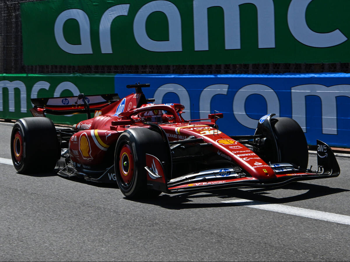 Foto zur News: Charles Leclerc: Lange, langsame Kurven sind immer noch Ferraris Schwäche