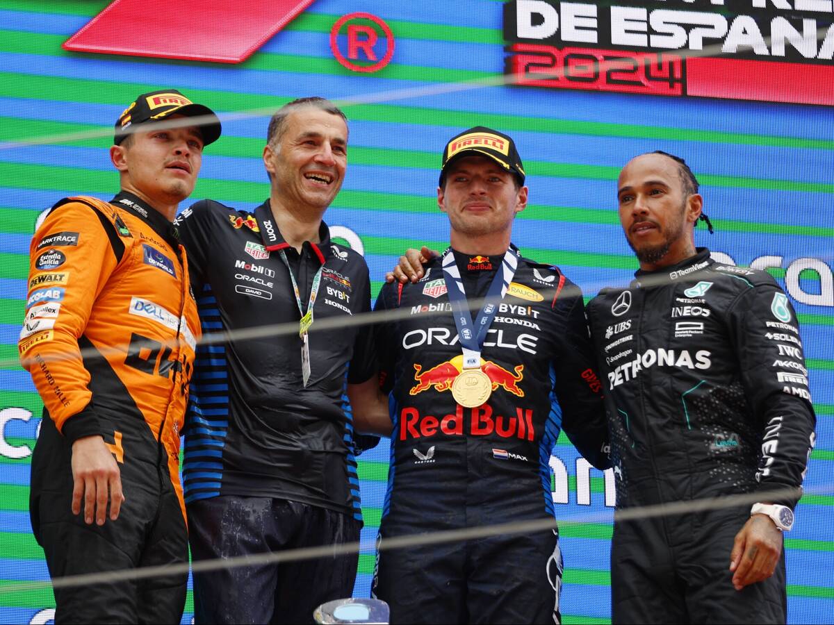 Foto zur News: Trotz Druck von Norris: Max Verstappen gewinnt in Barcelona!