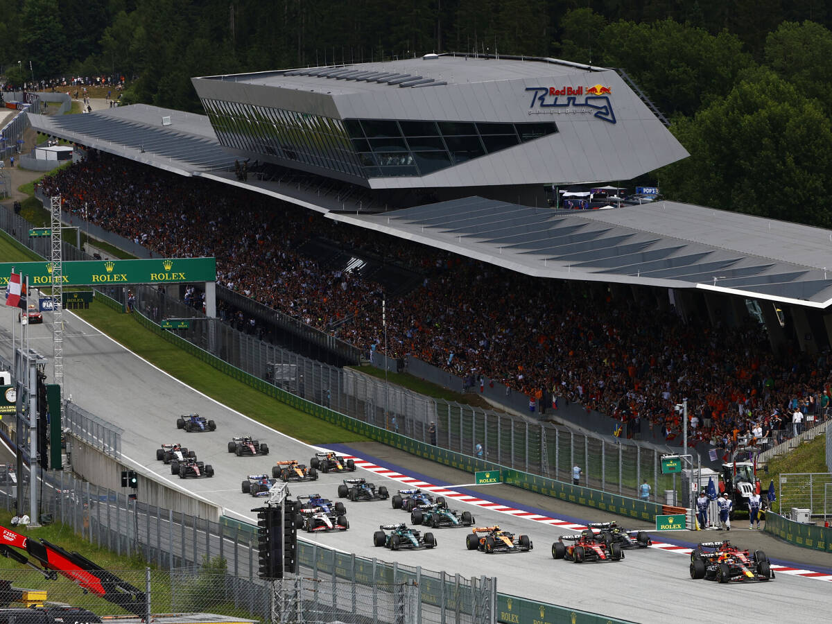 Foto zur News: Live im TV und Stream: Alle TV-Infos zum Formel-1-Rennen in Spielberg 2024