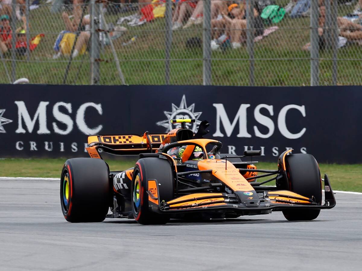 Foto zur News: Was Norris' letzter Stint über das Reifenmanagement in der F1 verrät