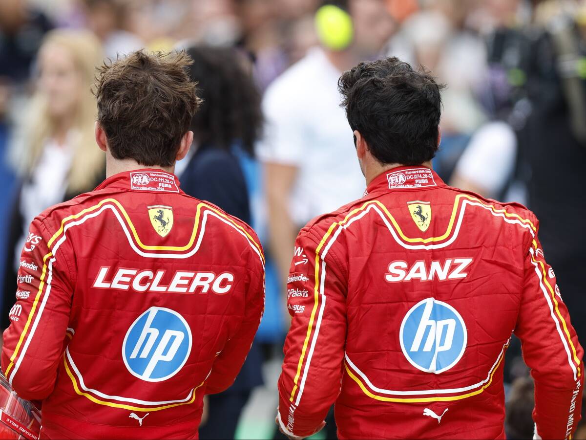 Foto zur News: Sainz und Leclerc betonen: Kein böses Blut zwischen den Ferrari-Teamkollegen