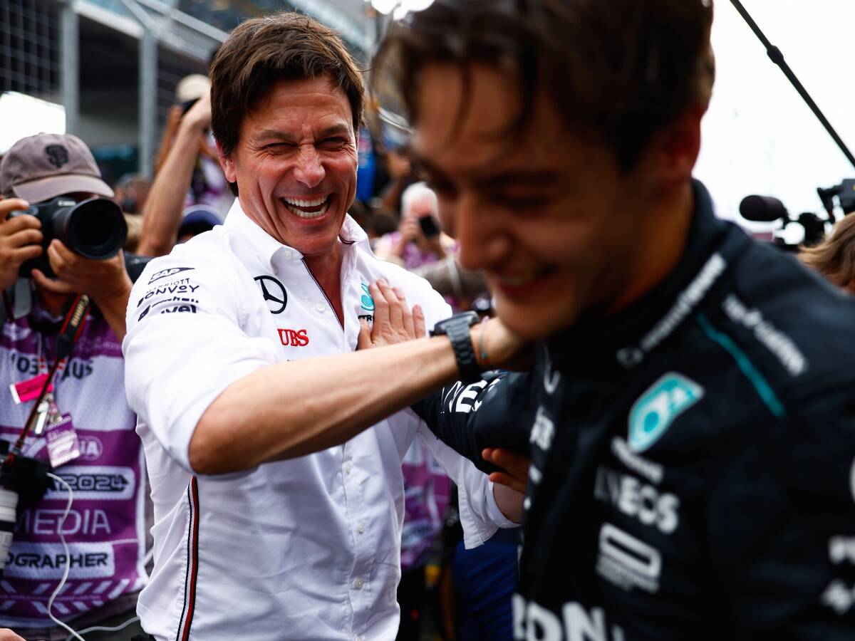 Foto zur News: Wolff schreit Russell an: "Die größte Dummheit in meinen zwölf Jahren F1"