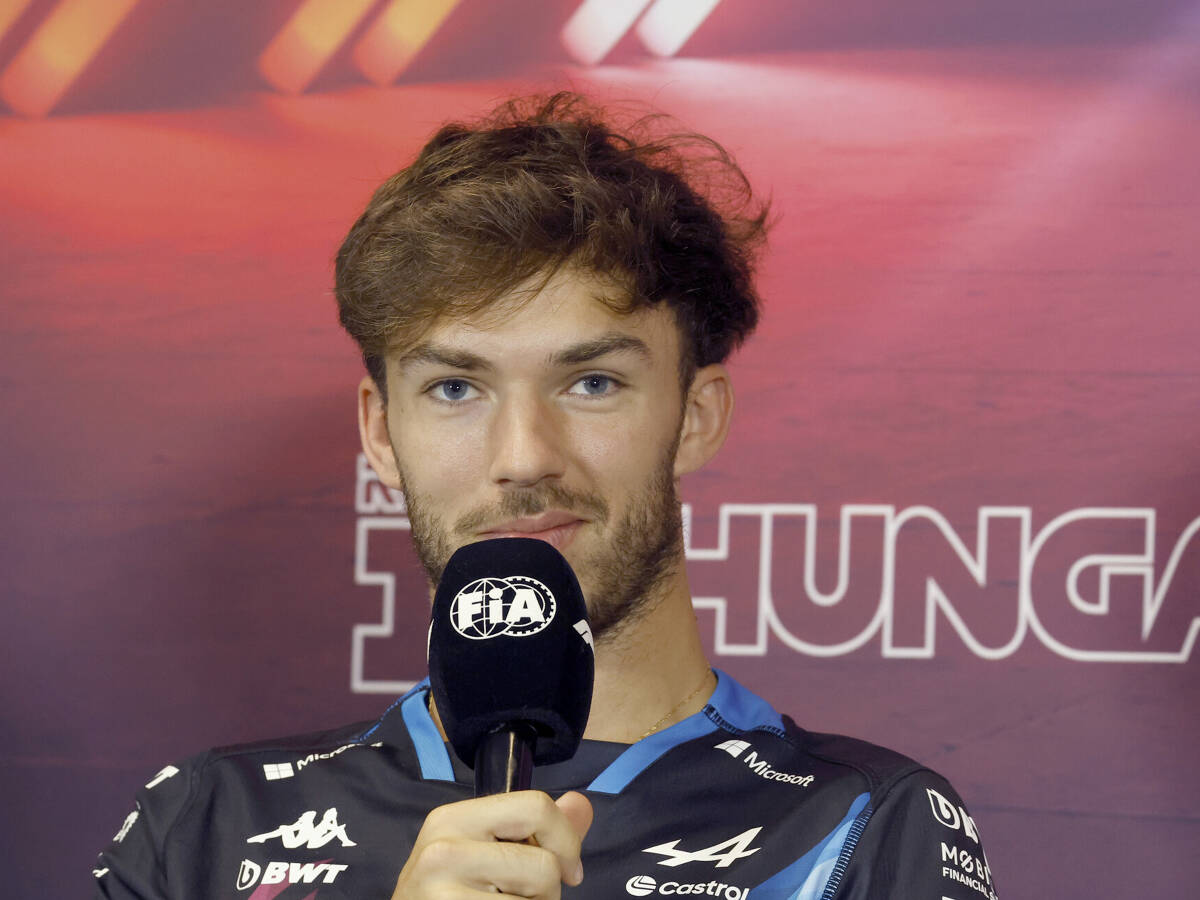 Foto zur News: Pierre Gasly über Teamkollegen für 2025: Alpine mit "drei guten Optionen"