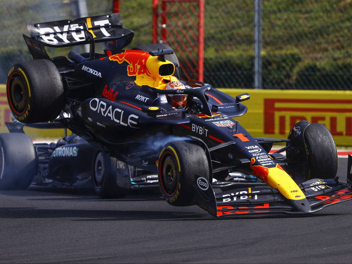 Foto zur News: Hamilton stichelt nach Verstappen-Crash: "Von seiner Seite..."