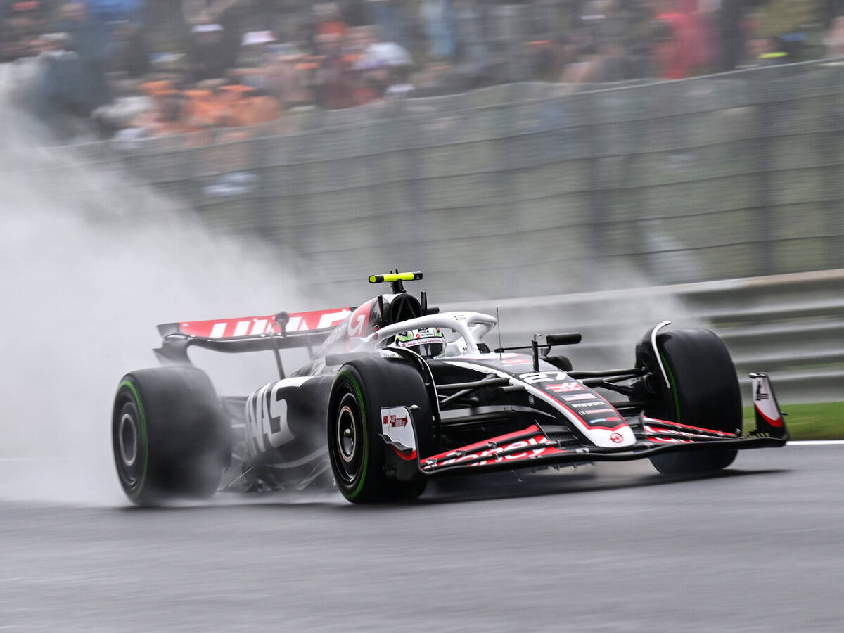 Foto zur News: Hülkenbergs verpasste Chance im Regen: "Es fehlt Speed, es fehlt Grip"