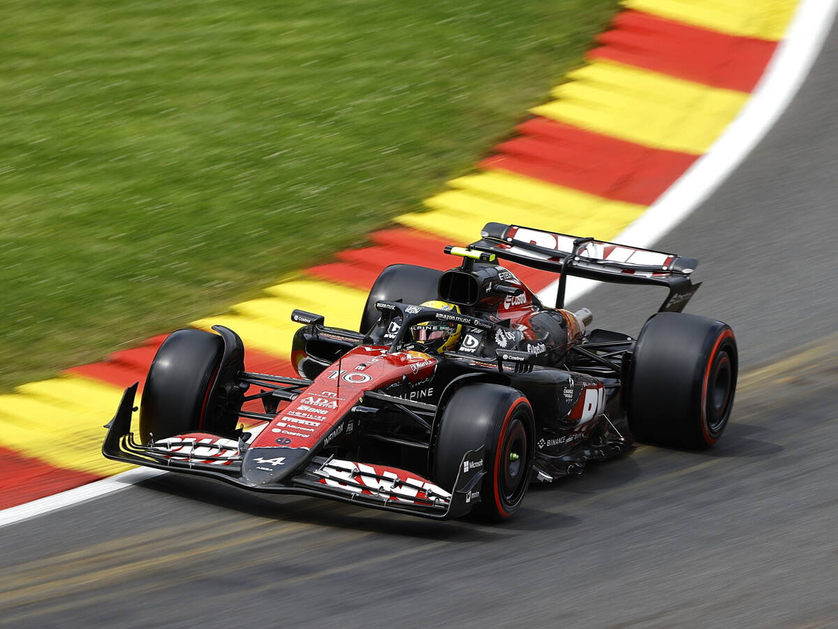 Foto zur News: Topspeed weg, Lenkung verbogen: So schlimm war Spa für Pierre Gasly