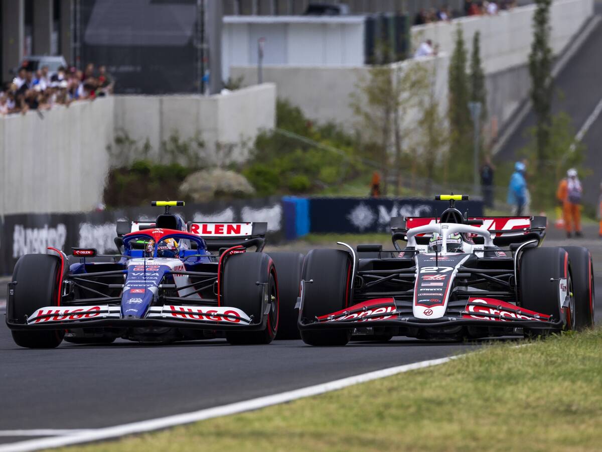 Foto zur News: Nico Hülkenberg: Möglicher P6 für Haas "hängt von Racing Bulls ab"