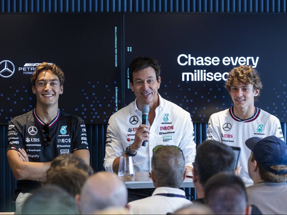 Foto zur News: Toto Wolff "sehr stolz": 2025 erstmals mit zwei Mercedes-Junioren