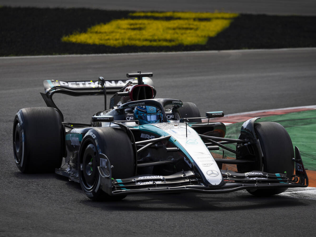 Foto zur News: Mercedes verzichtet in Baku auf den neuen Unterboden