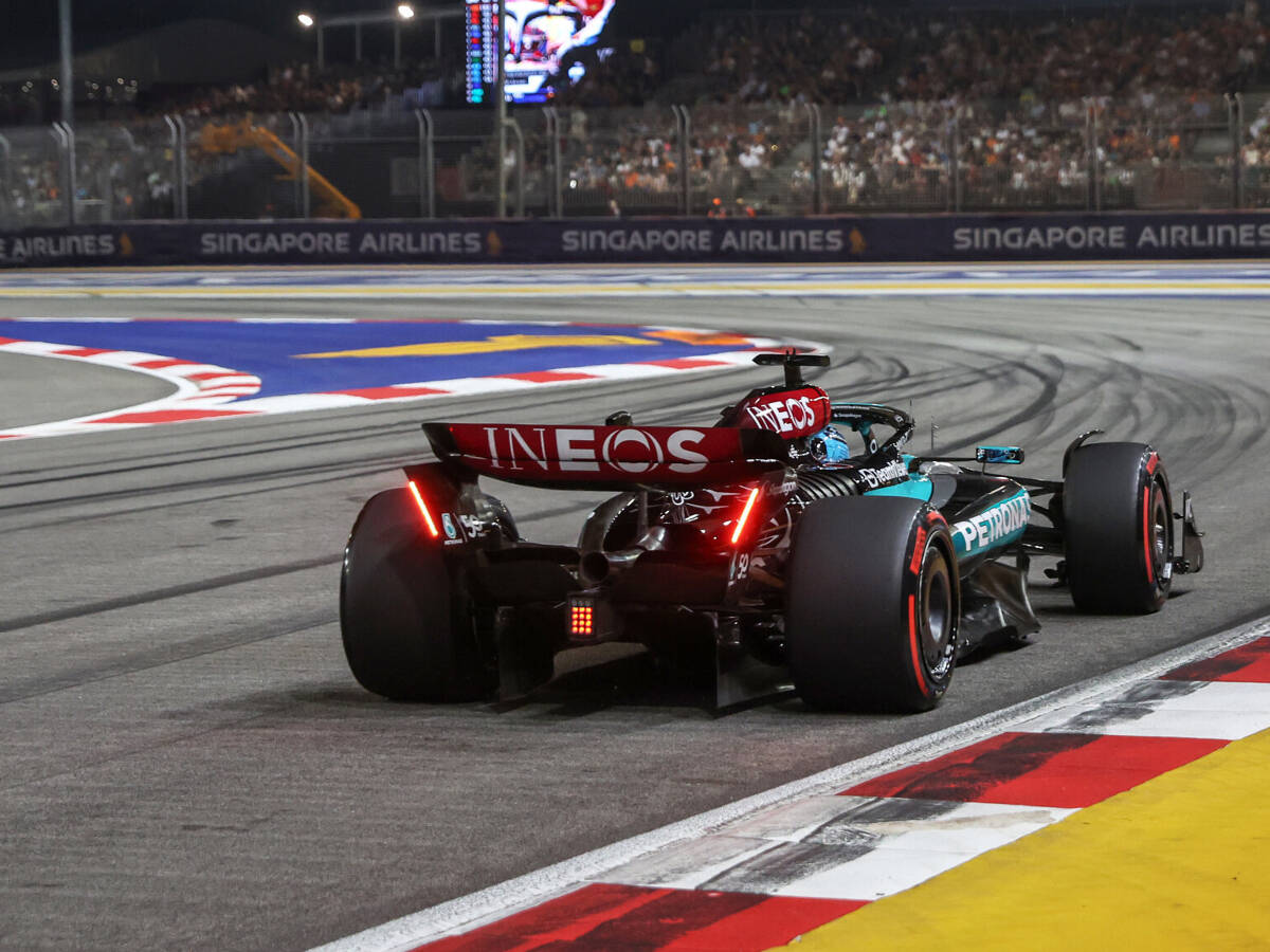 Foto zur News: Russell-Turnaround: Singapur schlechtester Freitag bei Mercedes