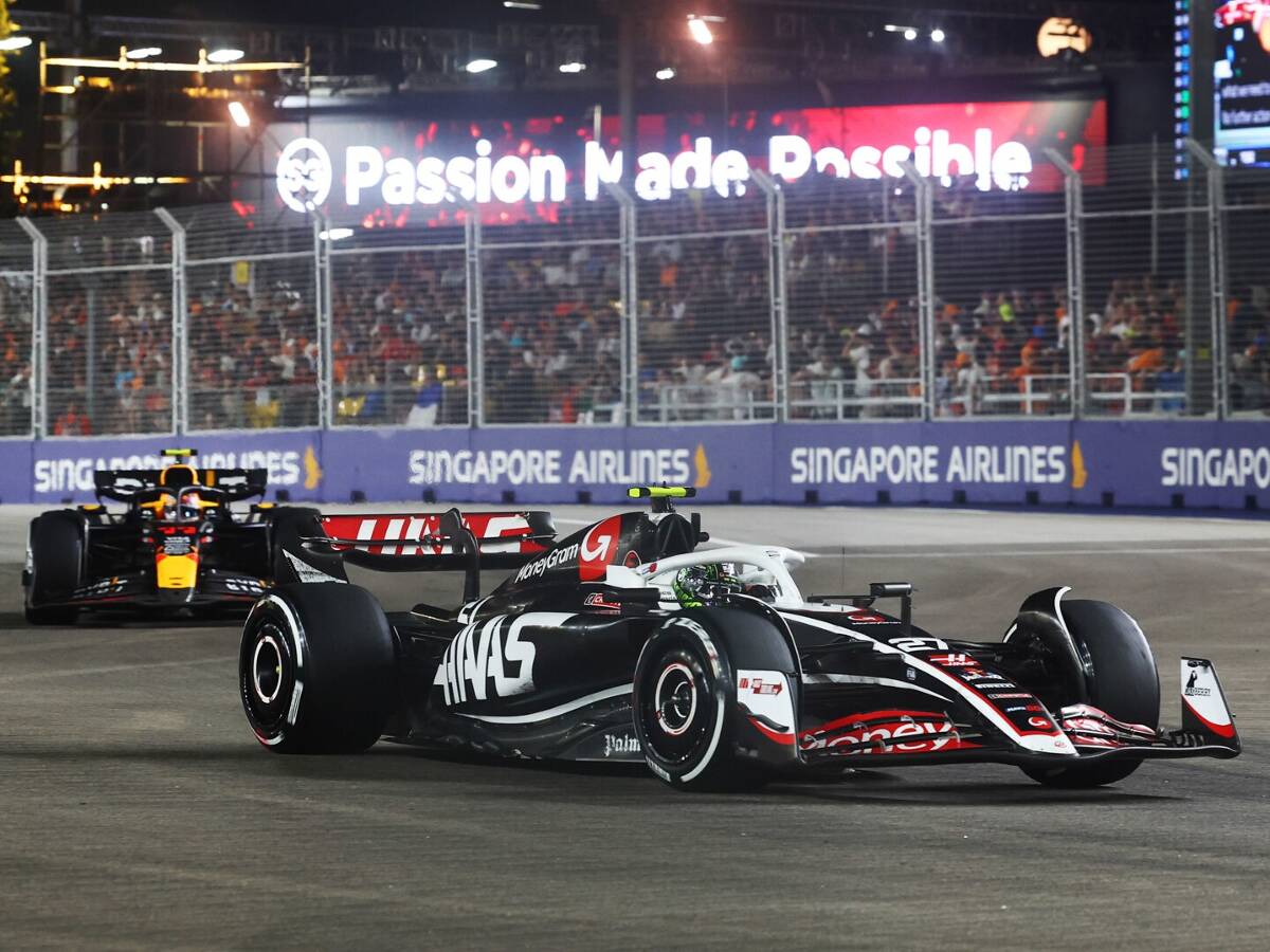 Foto zur News: Sergio Perez: "Schmerzhafter Abend" hinter Hülkenberg in Singapur