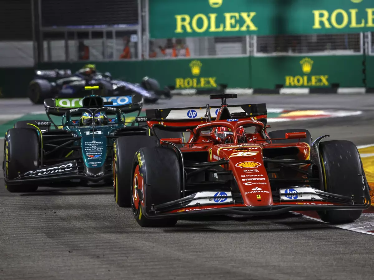 Foto zur News: Fernando Alonso: Ferrari hätte in Singapur gewinnen sollen