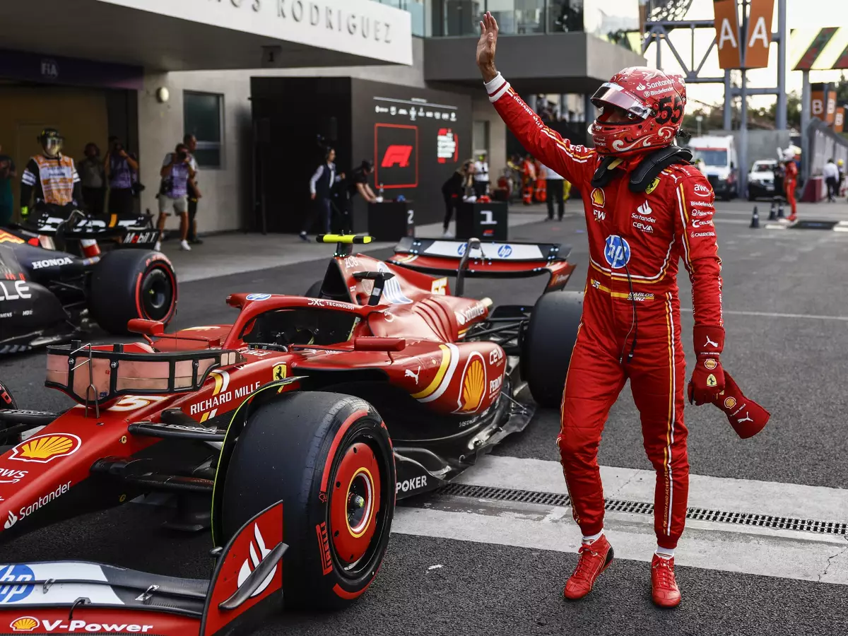 Foto zur News: Carlos Sainz: Zwei so perfekte Runden in Mexiko sind "nicht normal"