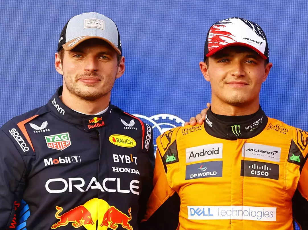 Foto zur News: Verstappen: "Lando und ich sind nicht die besten Freunde, aber Freunde"