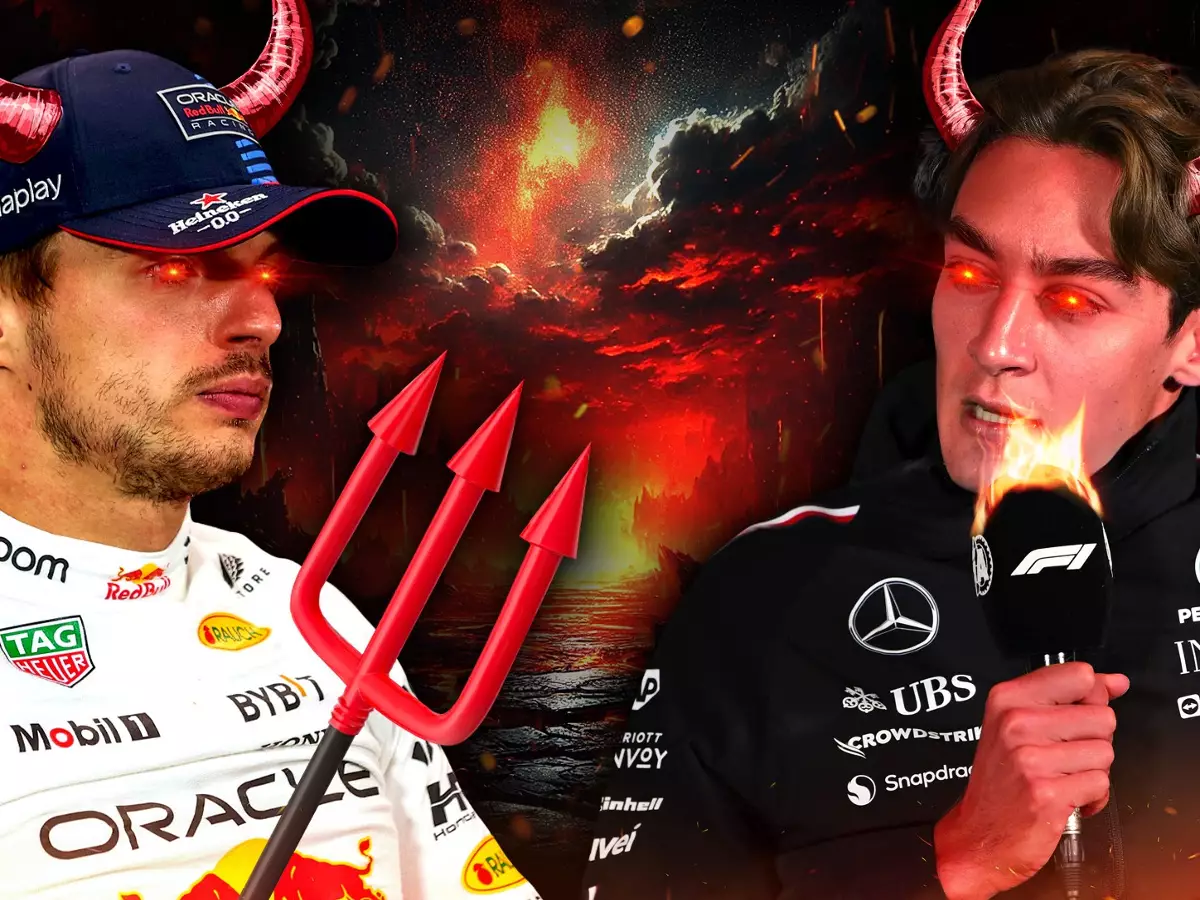 Foto zur News: "Verräter", "Loser", "Wadenbeißer": Das Protokoll des Russell-Verstappen-Streits