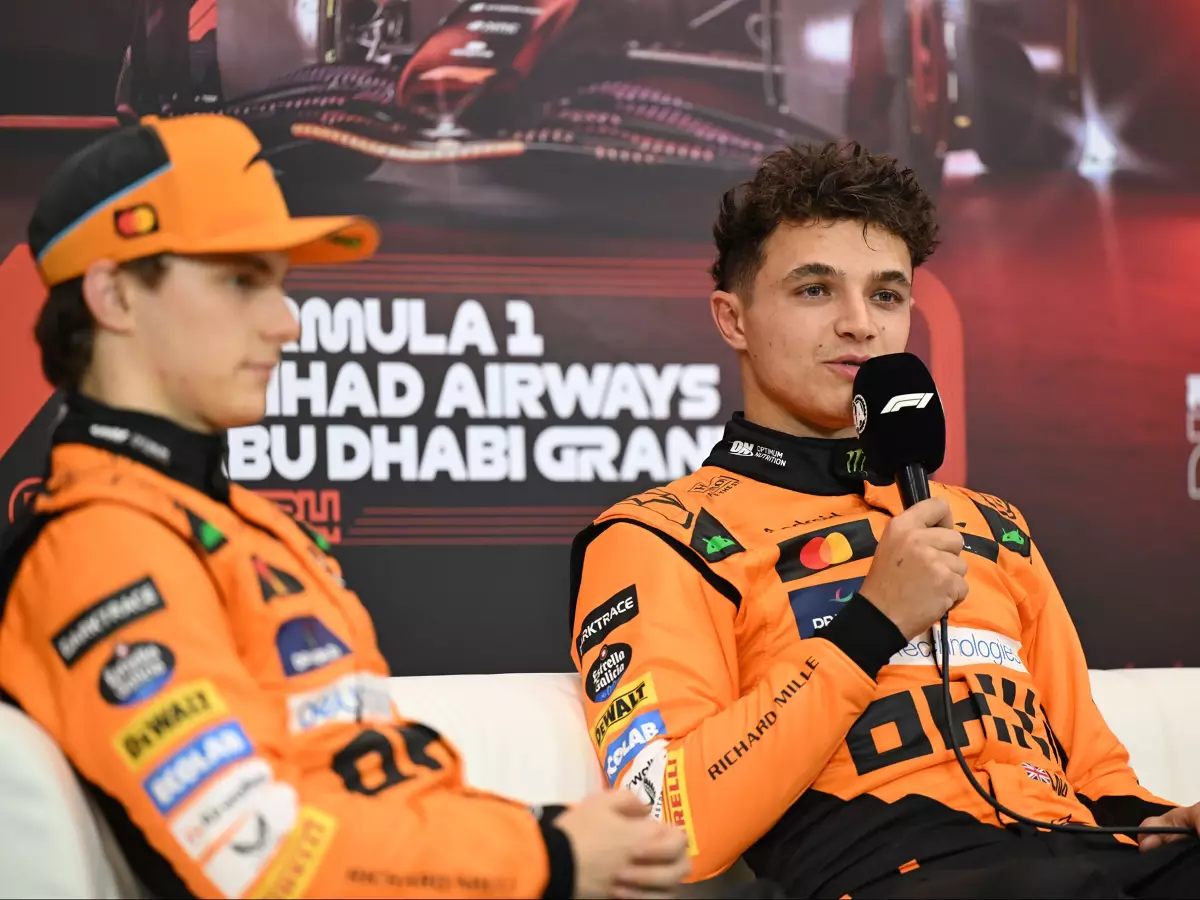 Foto zur News: Lando Norris: "Stolz" drauf, McLaren trotz Angeboten treu geblieben zu sein