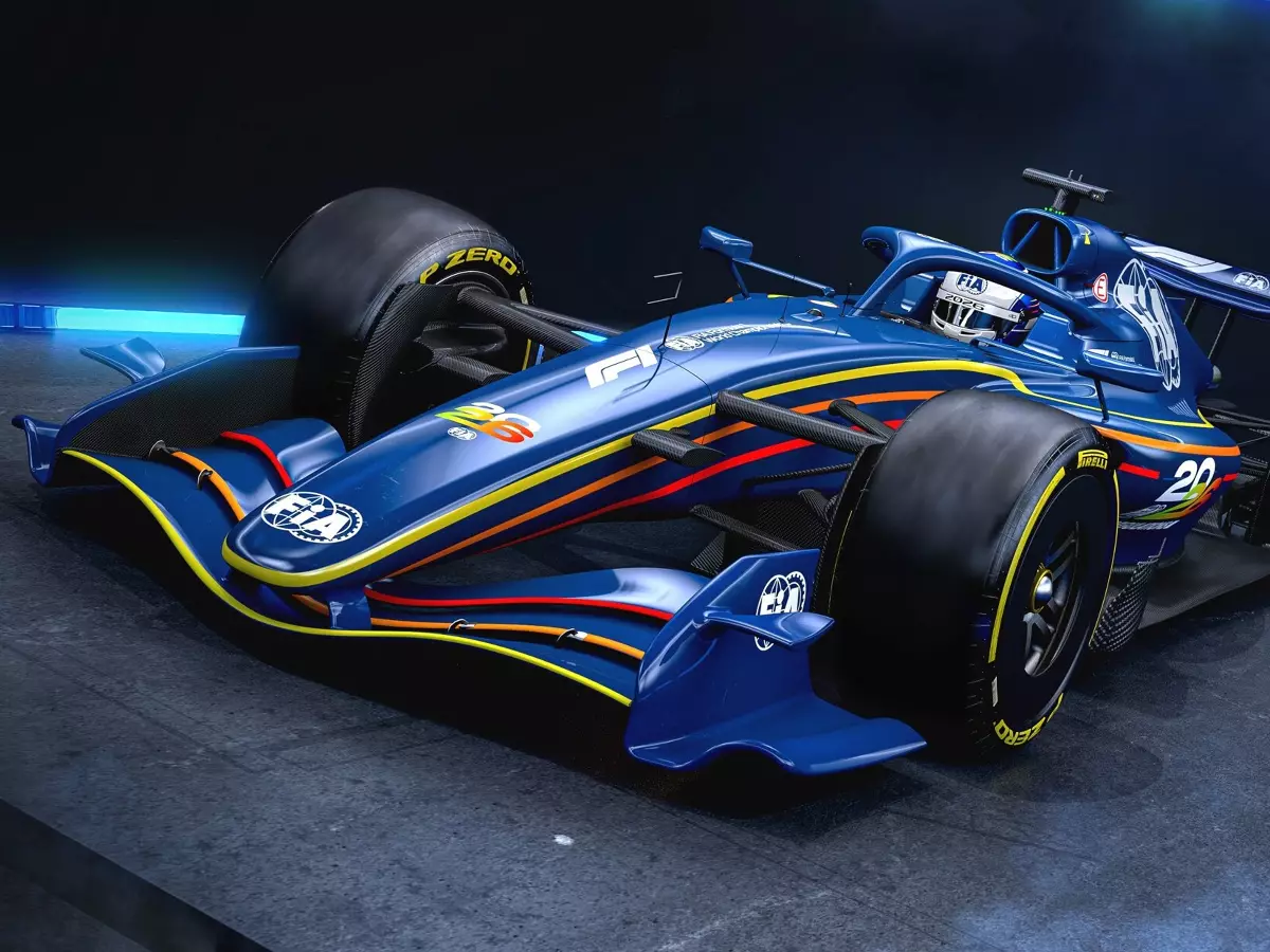 Foto zur News: Veränderte F1-Designstudie 2026: Was ist neu am Dummy-Auto der FIA?