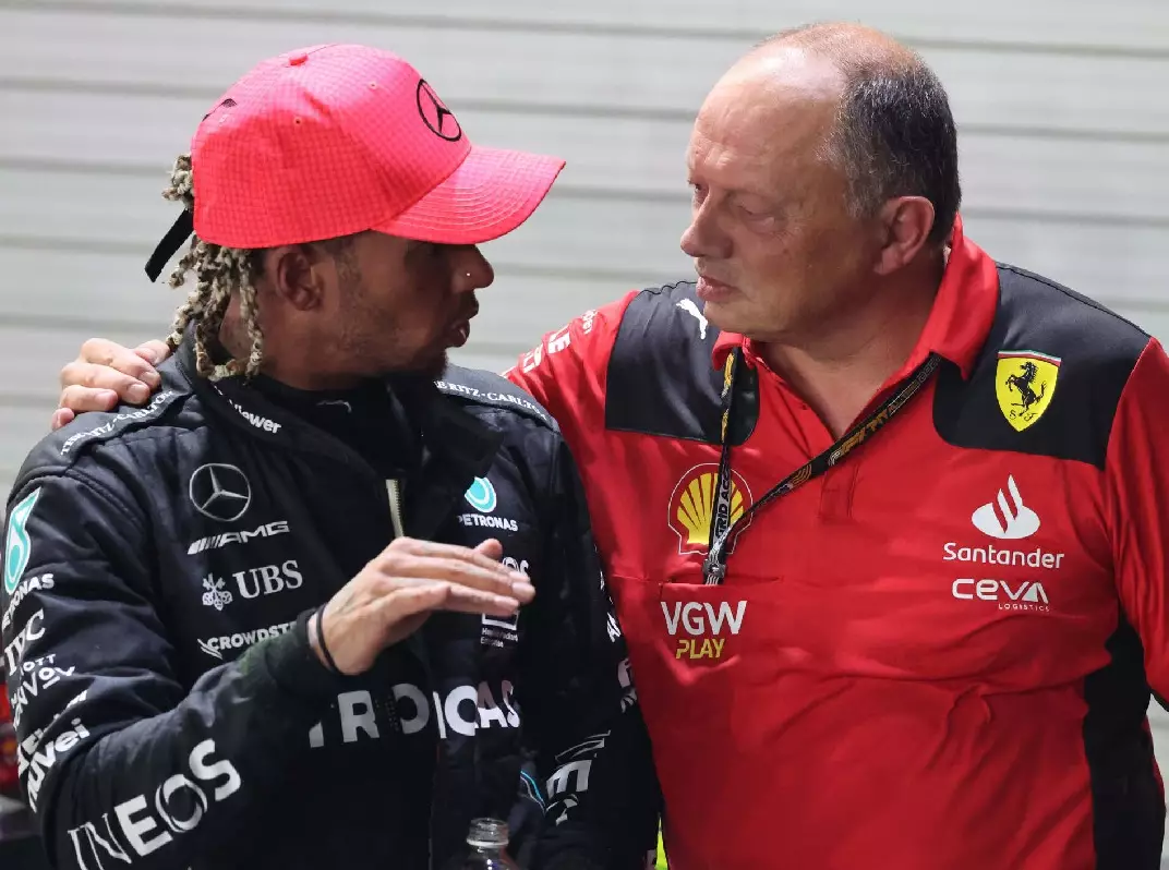 Foto zur News: Vasseur: Hamiltons Erfahrung wird Ferrari entscheidend voranbringen