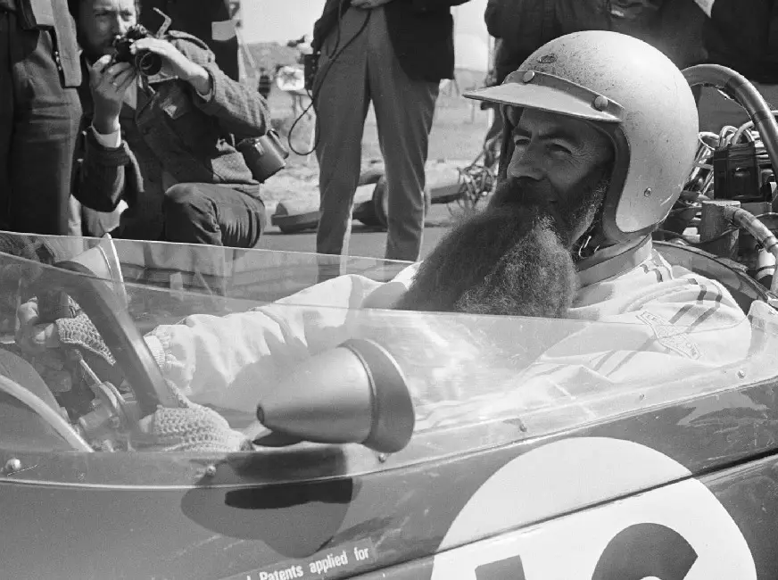 Foto zur News: Ein Bild und seine Geschichte: Der "alte" Jack Brabham