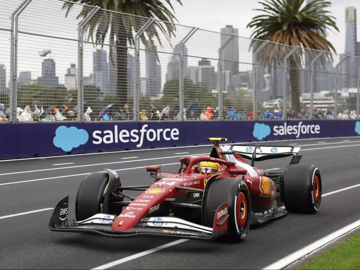 Foto zur News: Lewis Hamilton: Ferrari-Debüt in Melbourne "lief schlechter als gedacht"