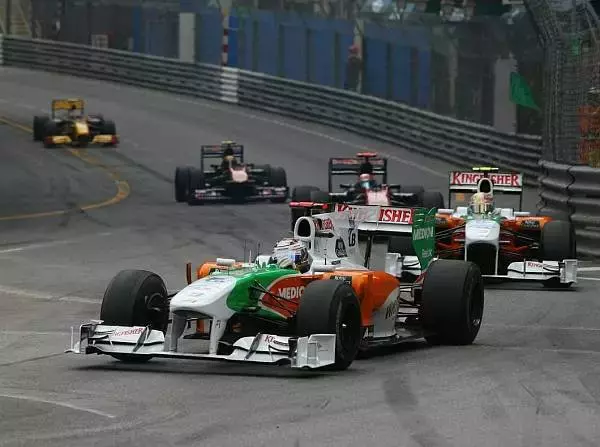 Foto zur News: Force India mit Schritt nach vorn: Beide Fahrer punkten