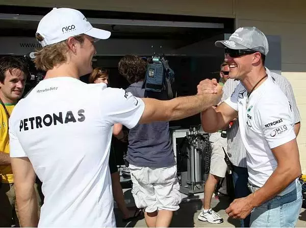 Foto zur News: Rosberg: "Michael kopiert von mir und ich von ihm"