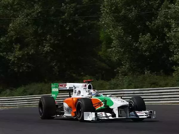 Foto zur News: Force India: Beginn eines schwierigen Wochenendes