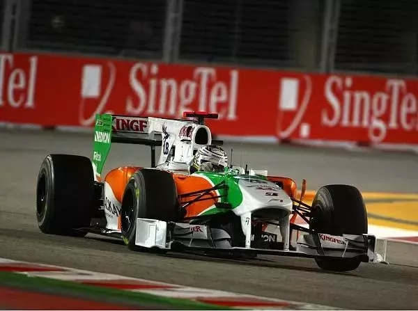 Foto zur News: Enttäuschung bei Force India