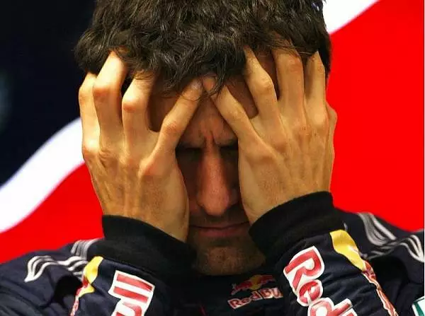 Foto zur News: Webber gibt zu: "War nicht schnell genug"