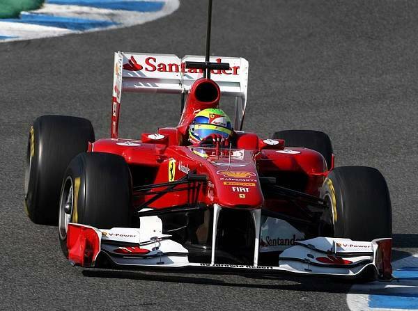 Foto zur News: Jerez-Test: Massa setzt Ferrari an die Spitze