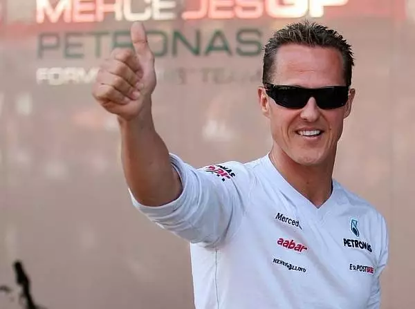 Foto zur News: Schumacher: "Nach jedem Sturm kommt die Sonne"