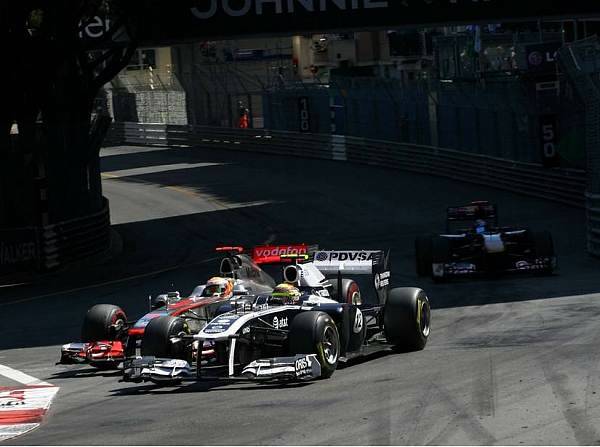 Foto zur News: Maldonado an Hamilton: "Unwürdig!"