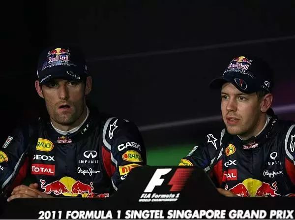 Foto zur News: Red Bull: Vettel froh, Webber erleichtert