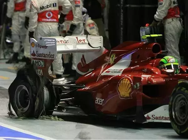 Foto zur News: Ferrari enttäuscht: Massa sauer auf Hamilton