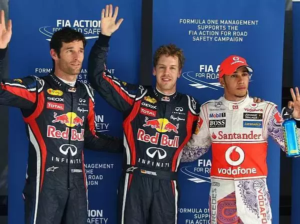 Foto zur News: Red Bull jubelt: Neuer Rekord dank Vettels Pole-Position