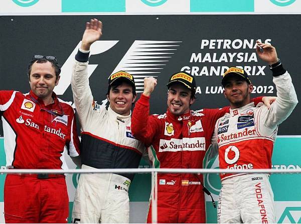 Foto zur News: Malaysia: Alonso verhindert Sensation durch Perez