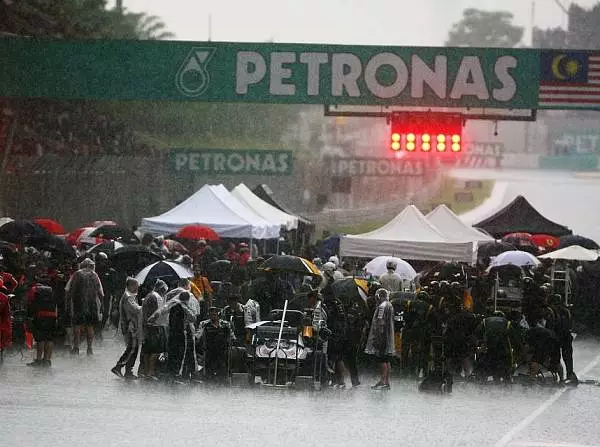 Foto zur News: Wetter in Sepang: Jeden Tag Regen