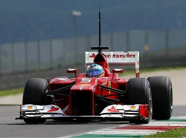 Foto zur News: Trotz Testunfall: Alonso schöpft Hoffnung